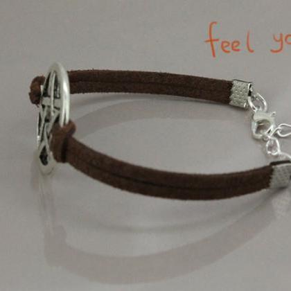 Simple Fashion Leather Bracelet, The Gift Of..